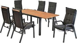 Garten-Essgruppe MERXX "»Tilos«", grau 