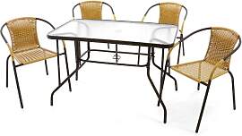 Garten-Essgruppe VCM "3-tlg. Set Gartenmöbel 