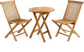 Garten-Essgruppe VCM "3-tlg. Sitzgruppe