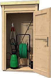 Garten-Geräteschrank WEKA, beige (natur),