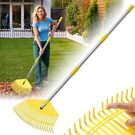 Garten Laubrechen, Laubsammler Griff 152 cm