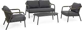 Garten-Set Miravet Aluminium, modern und