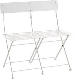Gartenbank Arno von Brafab aus Aluminium,