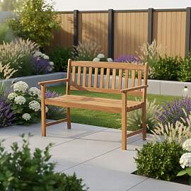 Gartenbank Holz 2-Sitzer Woody