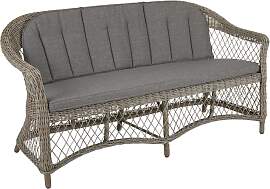 Gartenbank Kamomill von Brafab aus Rattan,