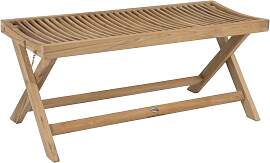 Gartenbank Turin aus Teakholz, klassisch,