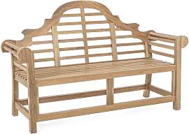Gartenbank Varadero aus Teakholz, klassisch,