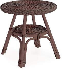 Gartenbeistelltisch Alliss aus Rattan, klassisch