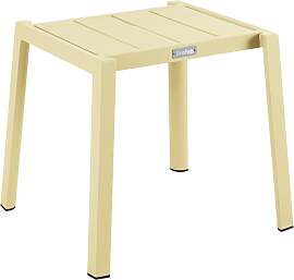 Gartenbeistelltisch Delia aus Aluminium, modern,