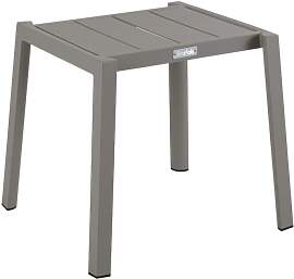 Gartenbeistelltisch Delia aus Aluminium, modern