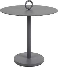 Gartenbeistelltisch Niobe aus Aluminium, modern