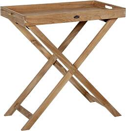 Gartenbeistelltisch Turin aus Teakholz, klassisch, 