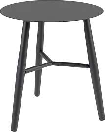 Gartenbeistelltisch Vannes aus Aluminium, modern,