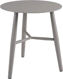 Gartenbeistelltisch Vannes aus Aluminium, modern,