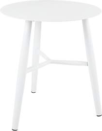 Gartenbeistelltisch Vannes aus Aluminium, modern,