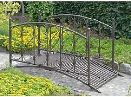 Gartenbrücke DUKONO Teichbrücke aus Metall