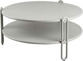 Gartencouchtisch Blixt aus Aluminium, modern und