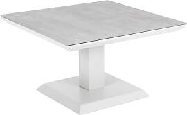 Gartencouchtisch Heis, aus Aluminium und Glas,