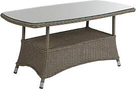 Gartencouchtisch Hornbrook 120x65 cm aus