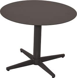 Gartencouchtisch Mill aus Aluminium, modern rund