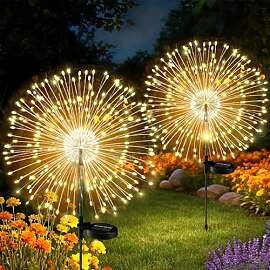 Gartendeko Solar Gartenleuchte Außen,2 Stück 150 