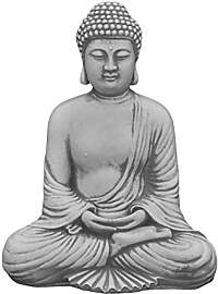 gartendekoparadies.de Buddha in tiefer Meditation, 