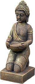 gartendekoparadies.de Buddha-Statue auf einem