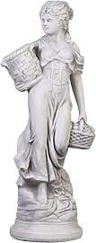 gartendekoparadies.de Frauen-Statue Sommer,