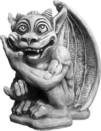 gartendekoparadies.de Torwächter Gargoyle
