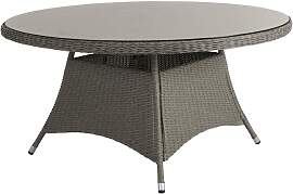 Gartenesstisch Hornbrook aus Kunst-Rattan und