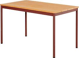 Gartenesstisch Nox aus Aluminium und Bambus,