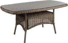 Gartenesstisch Rosita von Brafab aus Kunst-Rattan