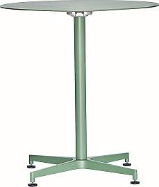 Gartenesstisch Vega Rund aus Aluminium, modern,