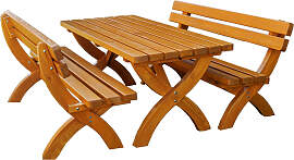 Gartengarnitur Set Landhausstil "Alpin"