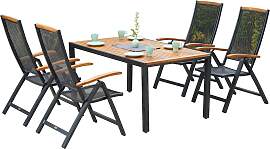 GARTENGARNITUR TILOS SET 5TLG.