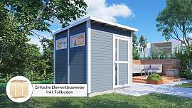 Gartenhaus BERTILO "Pentus 2", grau