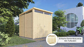 Gartenhaus BERTILO "Woodline", beige