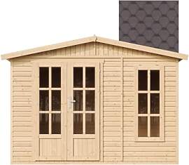 Gartenhaus Holz 6 m2 - H232 x 332 x 222 cm -