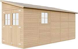 Gartenhaus Holz (ohne Seitenwand) -