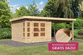 Gartenhaus KARIBU "Kolimasee 6", beige