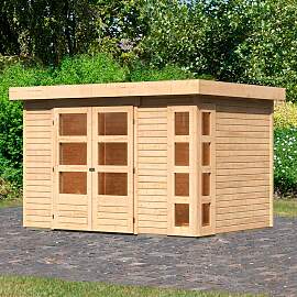Gartenhaus KARIBU "Nordsee 4", beige