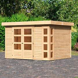 Gartenhaus KARIBU "Nordsee 5", beige