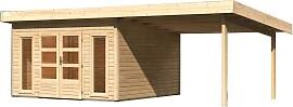 Gartenhaus KARIBU "Perlsee 5", beige