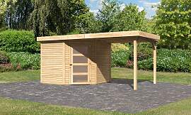 Gartenhaus KARIBU "Schwandorf 5", beige