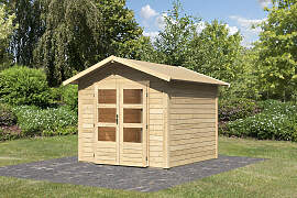 Gartenhaus KARIBU "Talkau 4", beige
