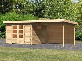 Gartenhaus KARIBU "Trittau 3", beige