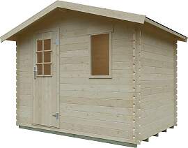 Gartenhaus KIEHN-HOLZ "Auerberg", beige