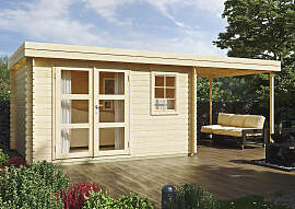 Gartenhaus KIEHN-HOLZ "Eibsee", beige