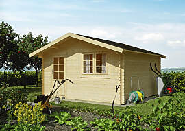Gartenhaus KIEHN-HOLZ "Fronberg", beige