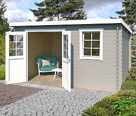Gartenhaus LASITA MAJA "Amira 275", grau 
